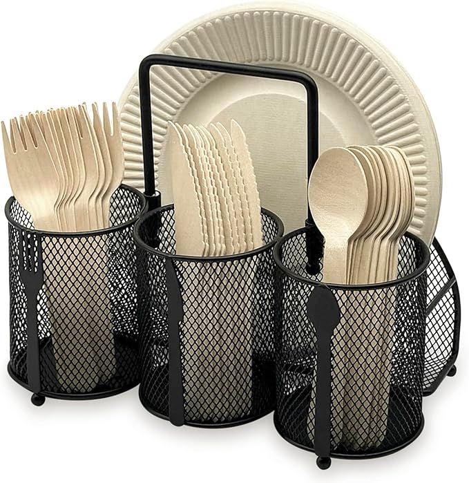 DysanVica Utensil Caddy Silverware Holder by DysanVica