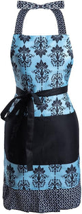 Lovely Flower Pattern Retro Aprons by AlexVirtue
