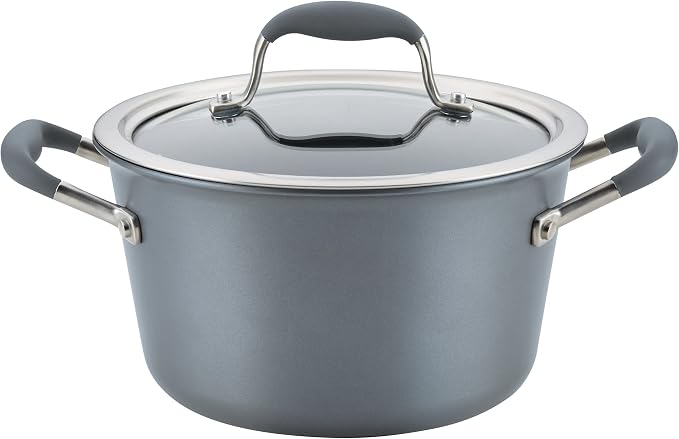 Anolon Advanced Home Hard-Anodized Nonstick Tapered Sauce Pan/Saucepot by Anolon