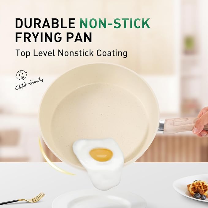 MAISON ARTS Pots and Pans Set Non Stick, Kitchen Cookware Sets Nonstick - Image 4