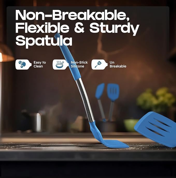 BakeRoyal Silicone Spatula Set - Image 6