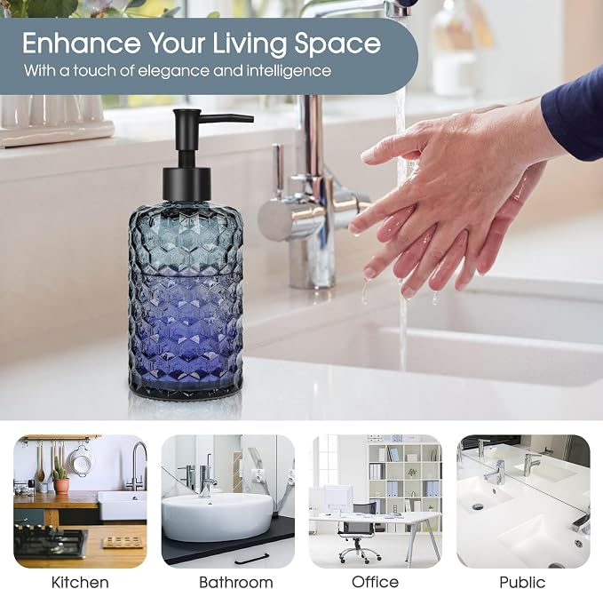 Topsky Glass Soap Dispenser - Image 5