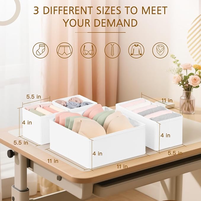 Criusia 26 Pack Drawer Organizer - Image 2