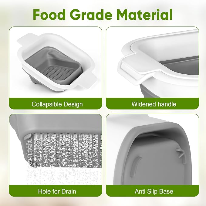 ROTTOGOON Collapsible Colander Set - Image 6