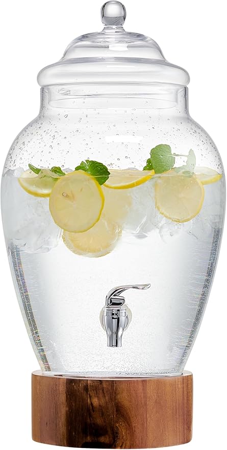 American Atelier Madera Beverage Dispenser Cold Drink Dispenser w/ 3-Gallon by American+Atelier