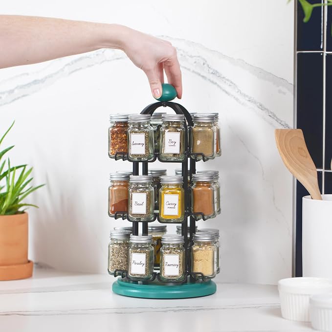 Orii Adrinova 24 Jar Rotating Spice Rack - Image 6