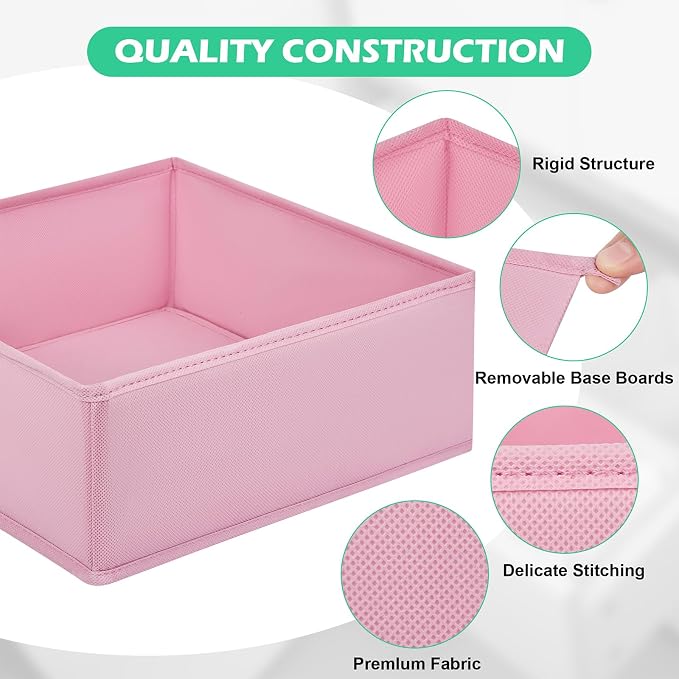 Drawer Clothing Organizer 16-Pack, Fabric Folding Wardrobe Organizer - Image 5
