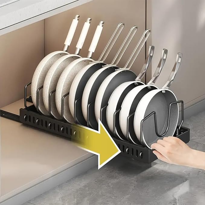 AmoiChic 2 Pack Pull Out Cabinet Organizer - Image 2