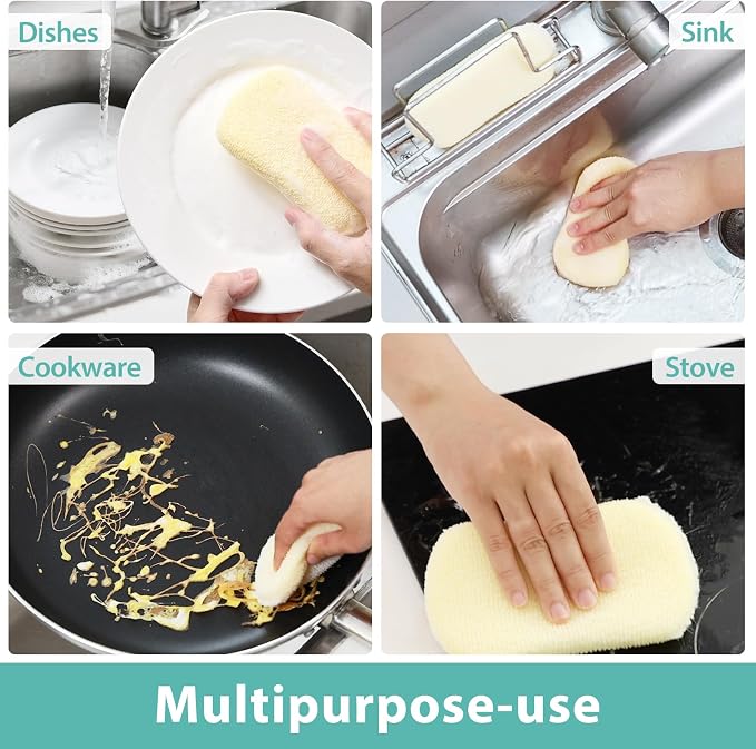 Mr. Scrub Sponges Kitchen Scrub Dish Sponge Scouring Pad, 24 Pack Cleaning - Image 5