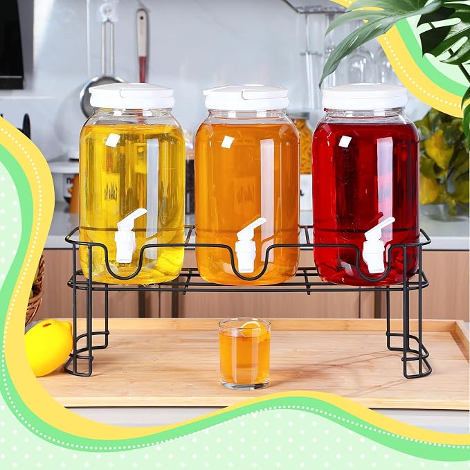 Tanlade 3 Pcs Plastic Drink Dispenser - Image 6