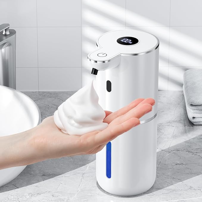 Automatic Foaming Soap Dispenser Touchless, Rechargeable Electric Hand ＆ Dish by FachixyUS