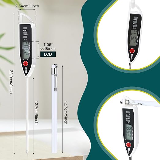 Copkim 3 Set Waterproof Food Thermometer - Image 2