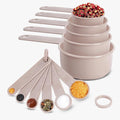 11PCS Measuring Spoons and Measuring Cups Set, Stackable Cups and Spoons by Puctstone