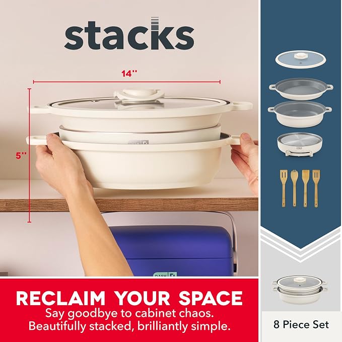 Dash Stacks Stacking Cookware Set - Image 2
