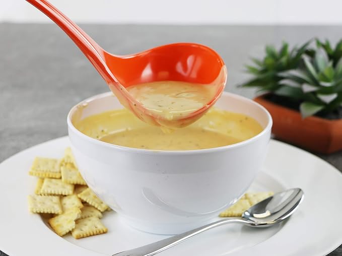 Reston Lloyd Melamine Soup Ladle Kitchen Utensil, Durable BPA-Free Plastic - Image 4