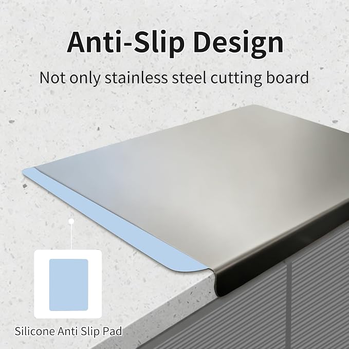 Large Stainless Steel Cutting Boards - Image 5