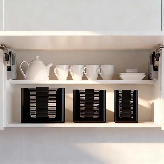 Food Container Lid Organizer for Rubbermaid Brilliances nap-on lids, Lid - Image 4