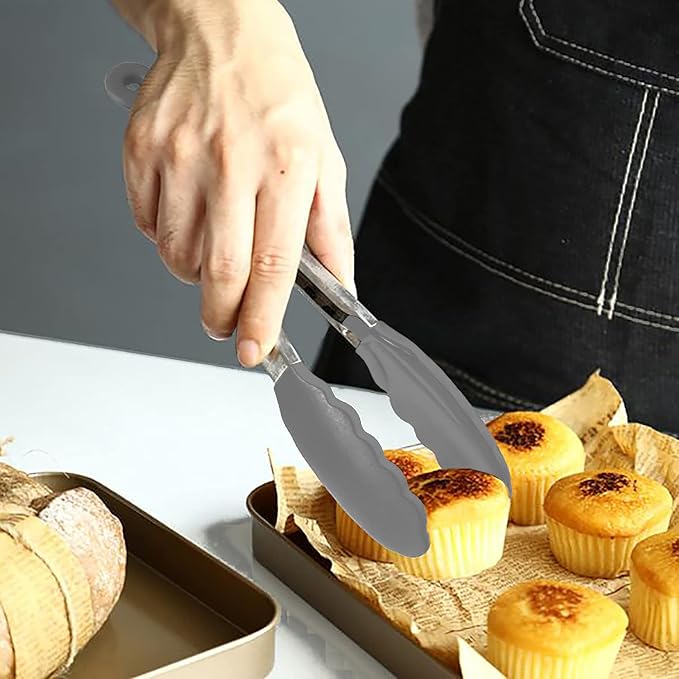 HINMAY Small Serving Tongs - Image 4