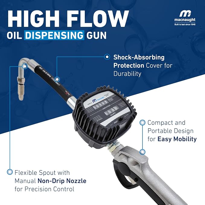 Macnaught Pneumatic Oil Gun - Image 2