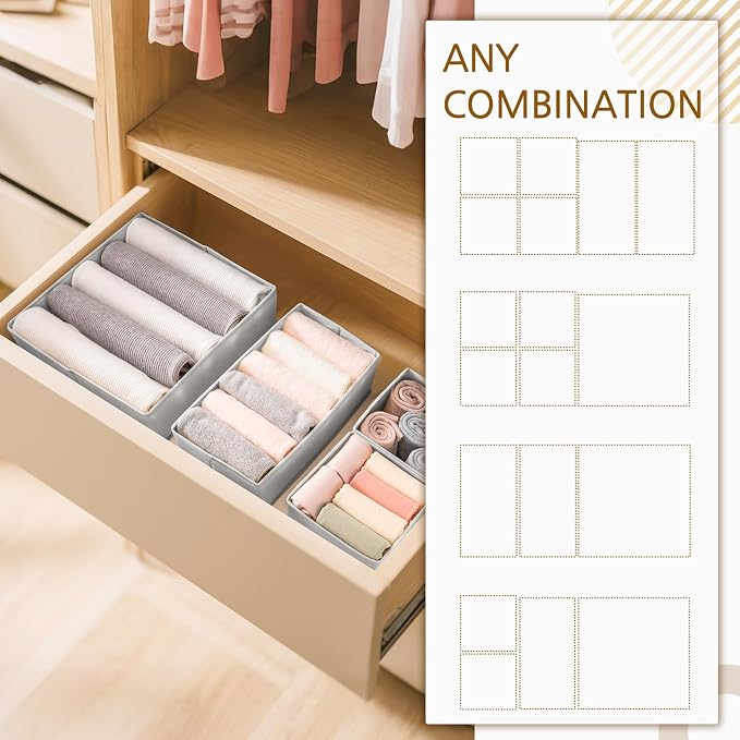 Criusia 26 Pack Drawer Organizer - Image 4