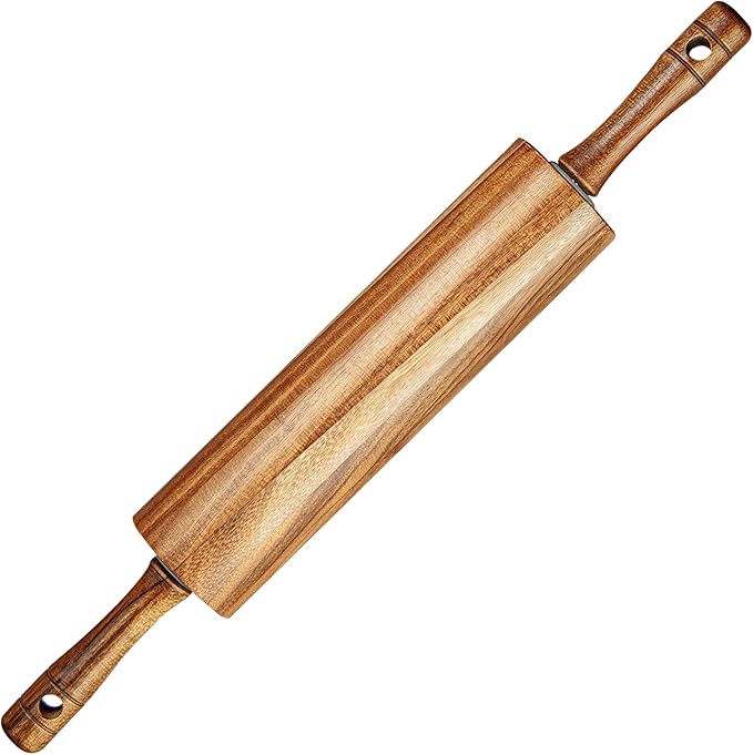 KARRYOUNG Acacia Wood Rolling Pin by KARRYOUNG