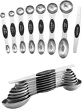 Spring Chef Stainless Steel Magnetic Measuring Spoons Set of 8 by SpringChef