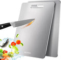 2 Pack Titanium Cutting Board by SUFOR