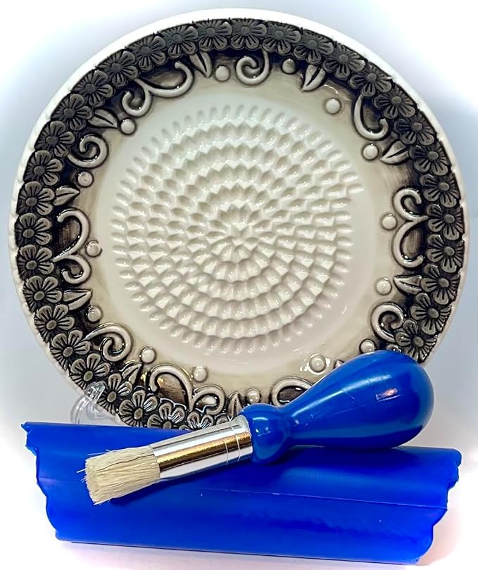 BonCera, All-in-one Premium Ceramic Garlic Grater Plate 4-Piece Set - Image 8