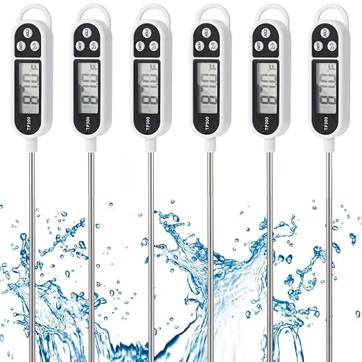 6pcs Candy Thermometer Digital Instant Read by BAEMEFLE