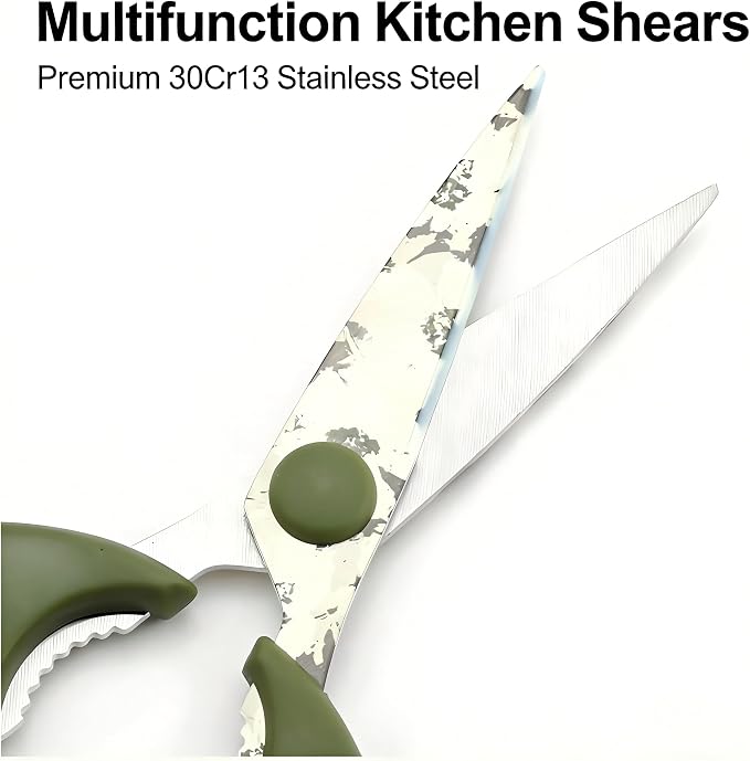Kitchen Scissors All Purpose, ARCHIKING Kitchen Shears - Image 3
