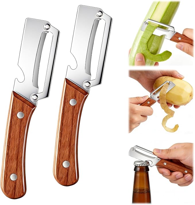 2pcs Multi-Functional Vegetable Peeler by Unknown