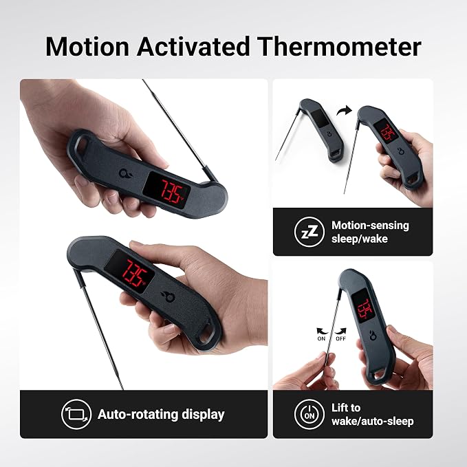 Professional Digital Meat Thermometer, 1 Sec Instant Read, ±0.5℉ Accuracy - Image 7