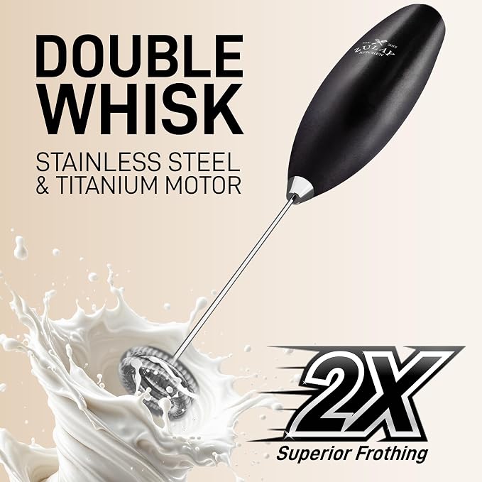 Zulay Kitchen Whisk Milk Frother - Image 4