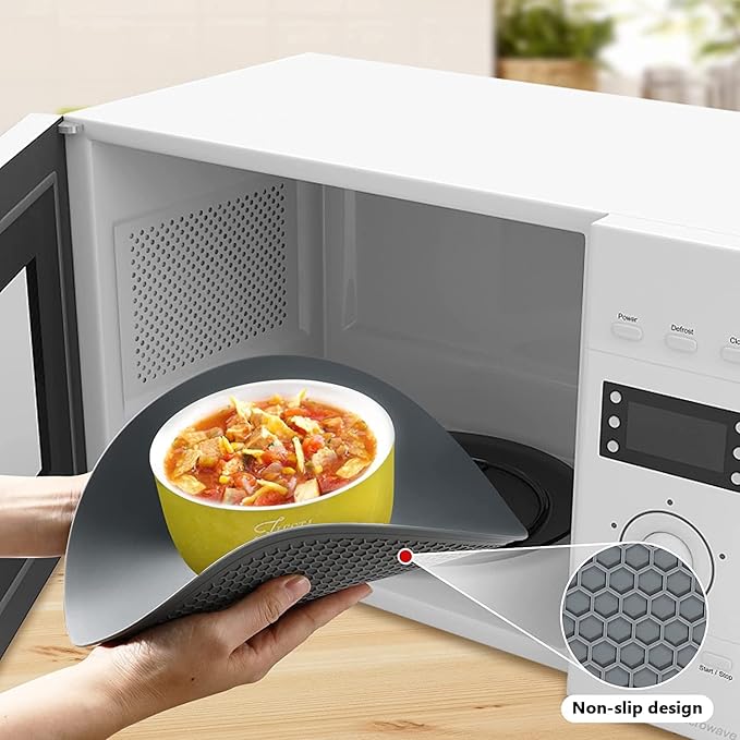 10.5" Microwave Splatter Cover for Food - Image 5