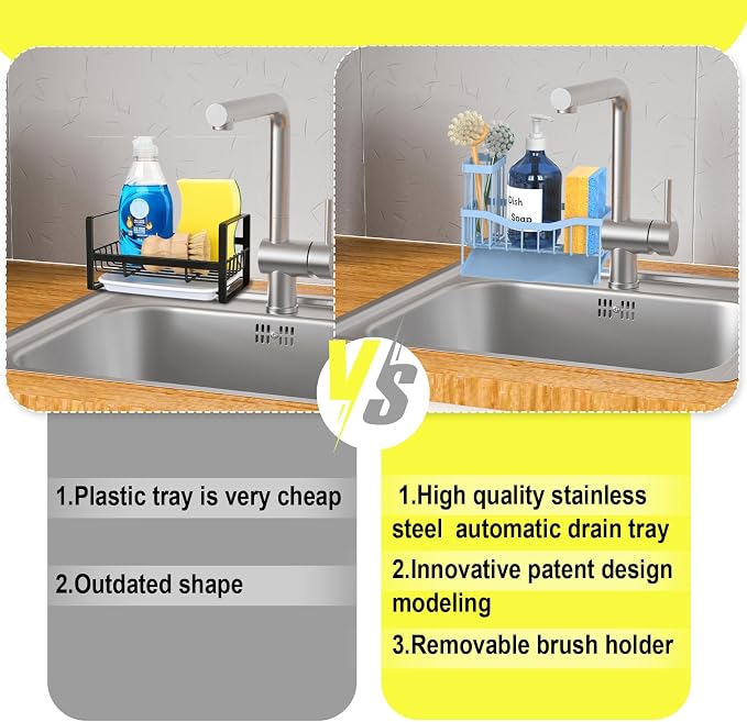 Fssvcd Maifan Sink Caddy Sponge Holder - Image 4