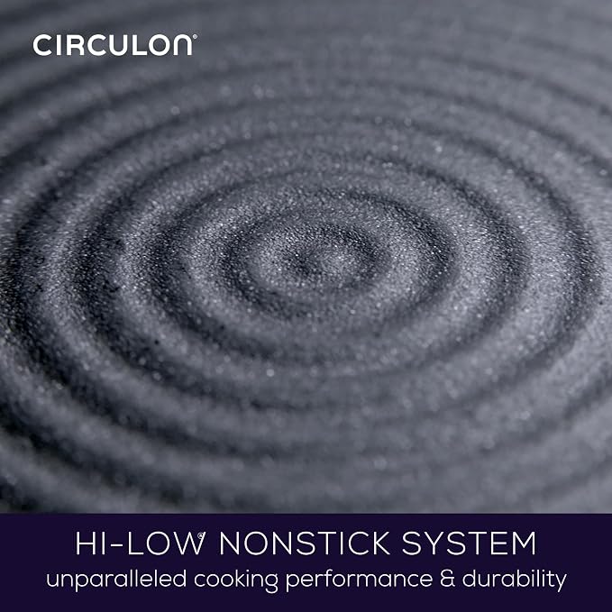 Circulon Symmetry Hard Anodized Nonstick Induction Frying Pan Twin Pack - Image 8
