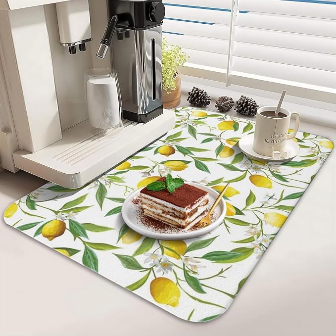 Dish Drying Mat for Kitchen Counter 2 Pack - Image 3