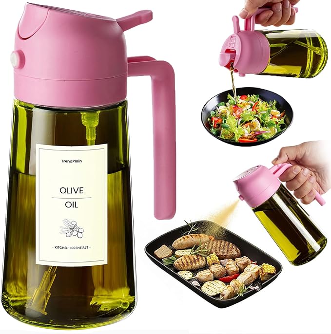 TrendPlain - Original 16oz/470ml Olive Oil Dispenser Bottle by TrendPlain
