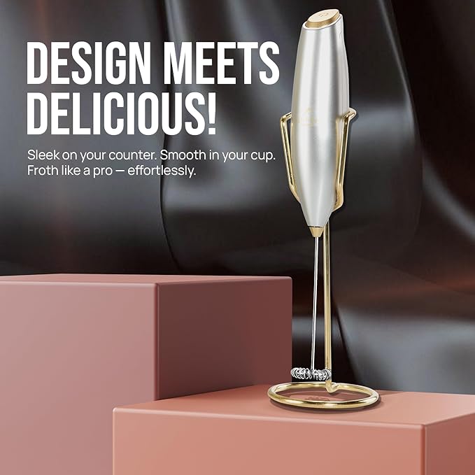 Zulay Kitchen Executive Series Luxury Gift Milk Frother - Image 2