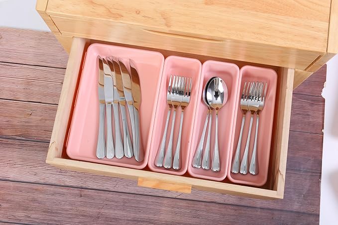 Kutesna 15 PCS Interlocking Desk Drawer Organizer Separator - Image 5