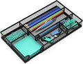 Desk Drawer Organizer, Small Metal Mesh Drawer Organizer Tray, Office Pencil by ITAYVAN