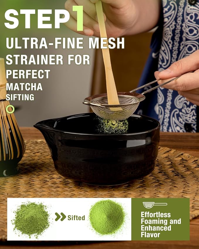 Black Matcha Whisk Set - Image 5
