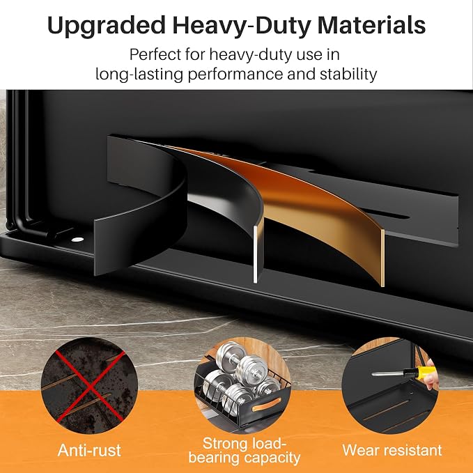 Pull out Cabinet Organizer, Heavy Duty Slide out Pantry Shelves Drawer Storage - Image 6