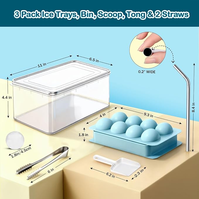 1.8in Large Ice Cube Molds - Image 3