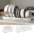 Expandable Pot and Pan Organizer Rack by Silanit