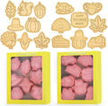16-Pcs Thanksgiving Cookie Cutters Set 3D Cookie Cutters by Tuxxzis