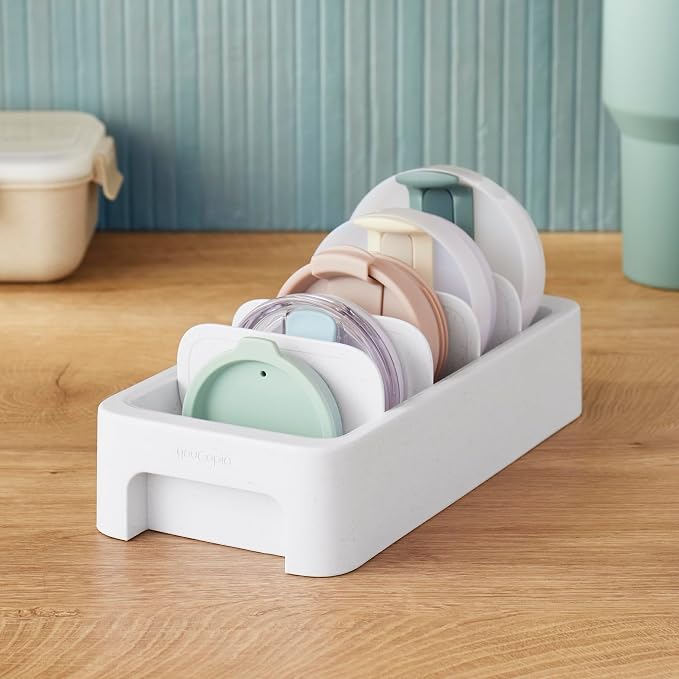YouCopia StoraLid Bottle Lid Holder, Water Bottle Lid Storage - Image 9