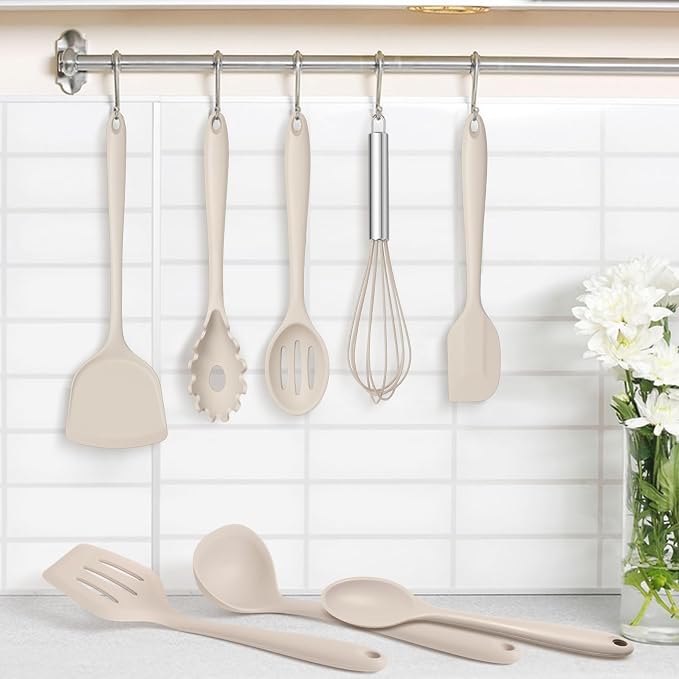 TeamFar 8 PCS Silicone Cooking Utensils - Image 7