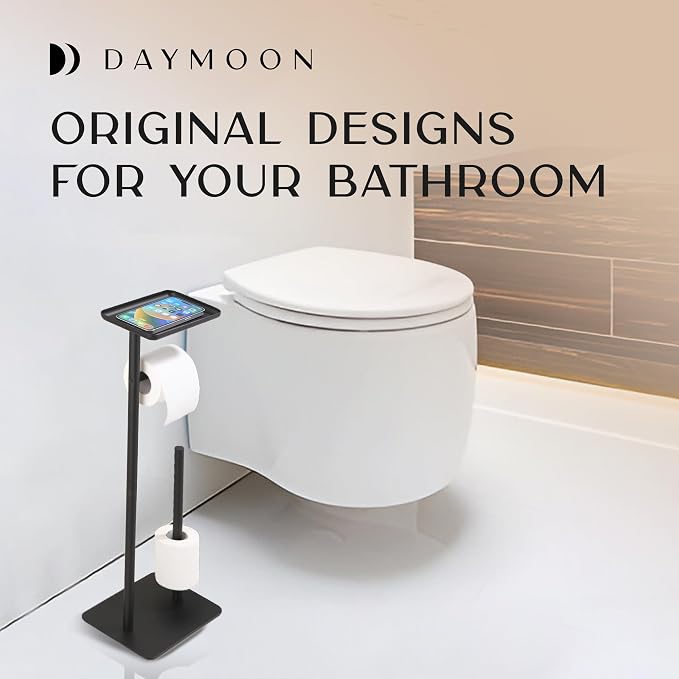 Day Moon™ - Toilet Paper Holder - Modern Roll Holder - Image 8