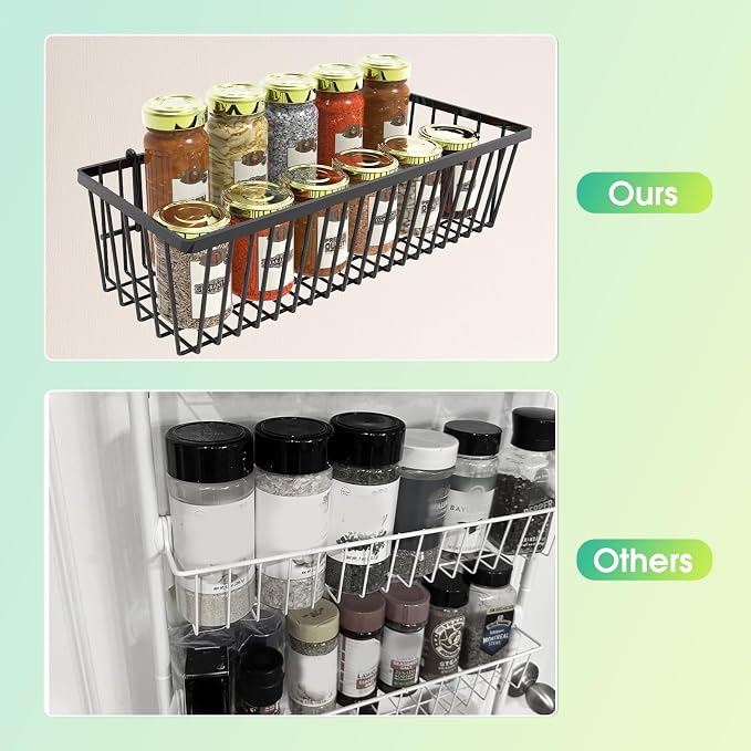 Mefirt Over The Door Pantry Organizer, Pantry Organization and Storage - Image 7